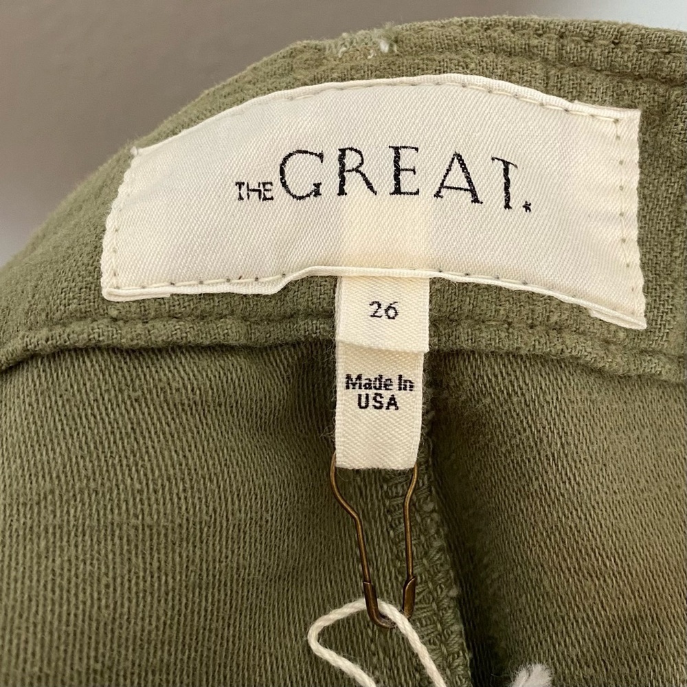 The Great. The Admiral Pant in Army Green - Picture 6 of 8